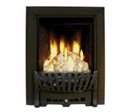 Ekofires EKO 3030 Pebble Gas Fire (Black/Black Elegance)
